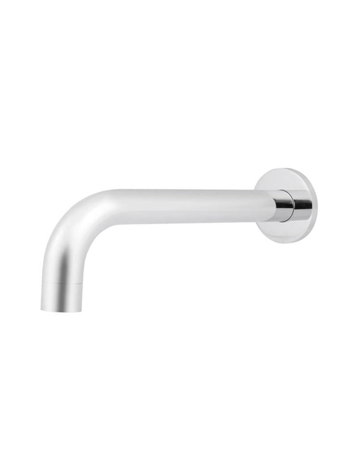 Universal Round Curved Spout in Polished Chrome | Meir #Colour_Polished Chrome