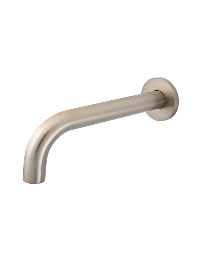 Universal Round Curved Spout in Champagne | Meir #Colour_Champagne