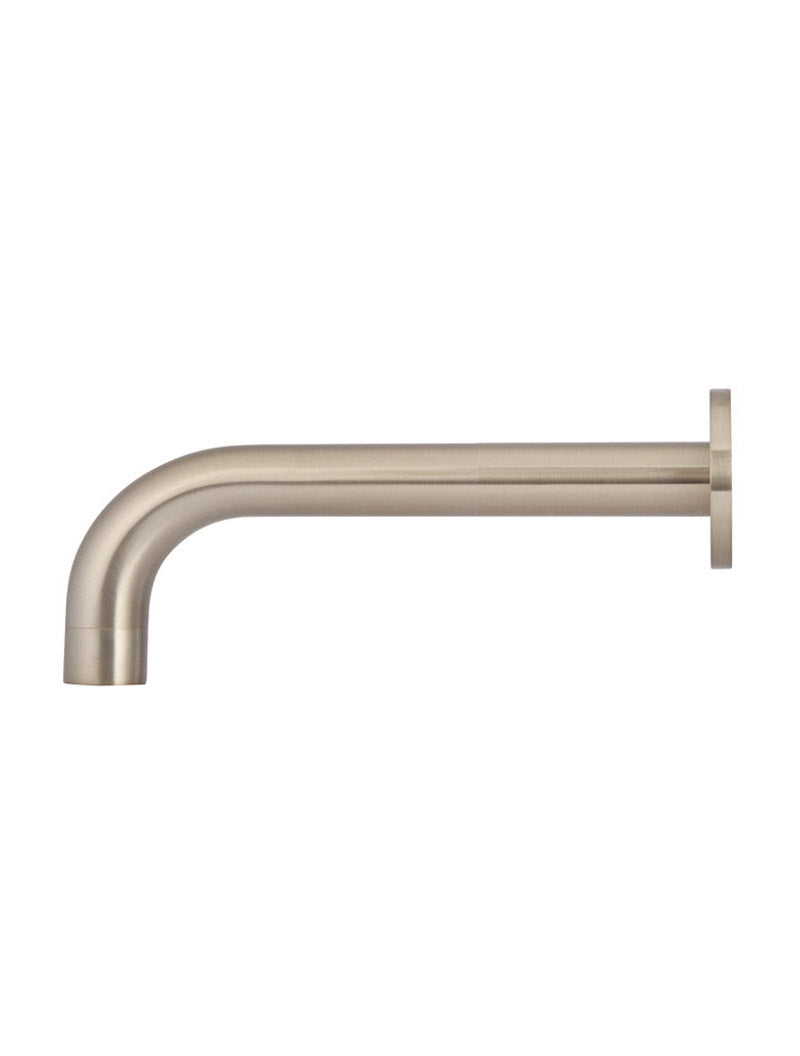 Universal Round Curved Spout in Champagne | Meir