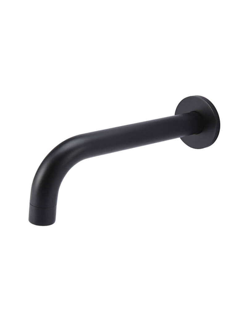 Matte Black - Universal Round Curved Spout