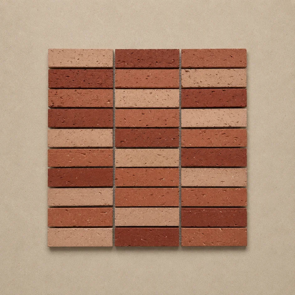 Muretti Terracotta Brick Look Wall Tile | Mediterranean Style Subway Tile