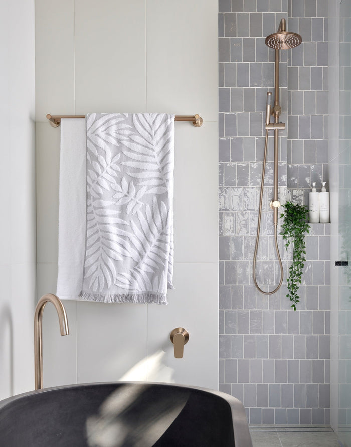 Round Wall Mixer Paddle Handle Trim Kit - In-wall Body Not Included in Champagne | Meir #Colour_Champagne