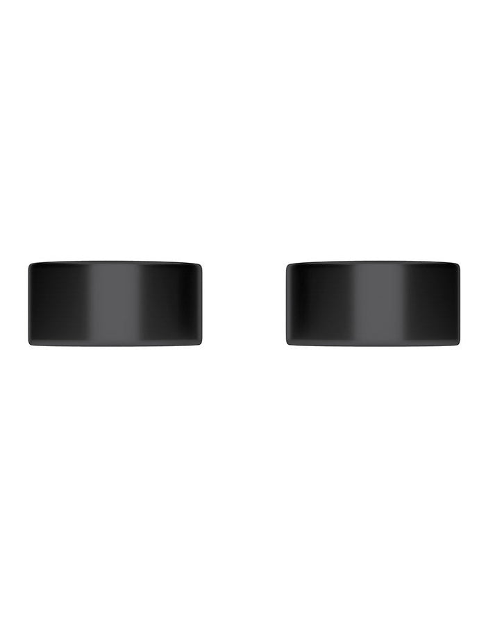 Circular Wall Taps in Matte Black | Meir #Colour_Matte Black