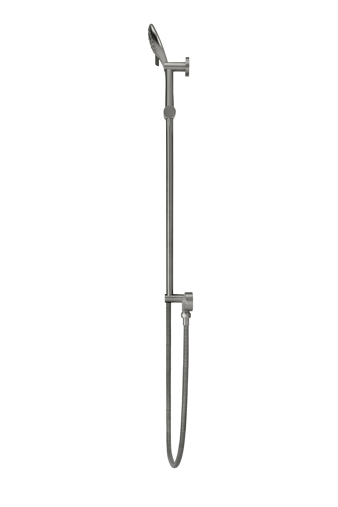 Round Three Function Hand Shower on Rail Column in Shadow | Meir