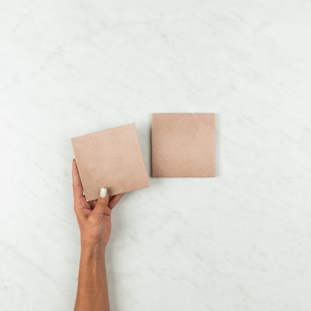 Magma Spanish Wall Tile in Coral Pink, Matt finish