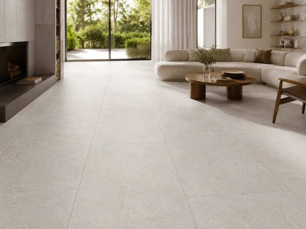 Crema Marfil Porcelain Tile | 3D & GriMatt P4 Floor & Wall Tile