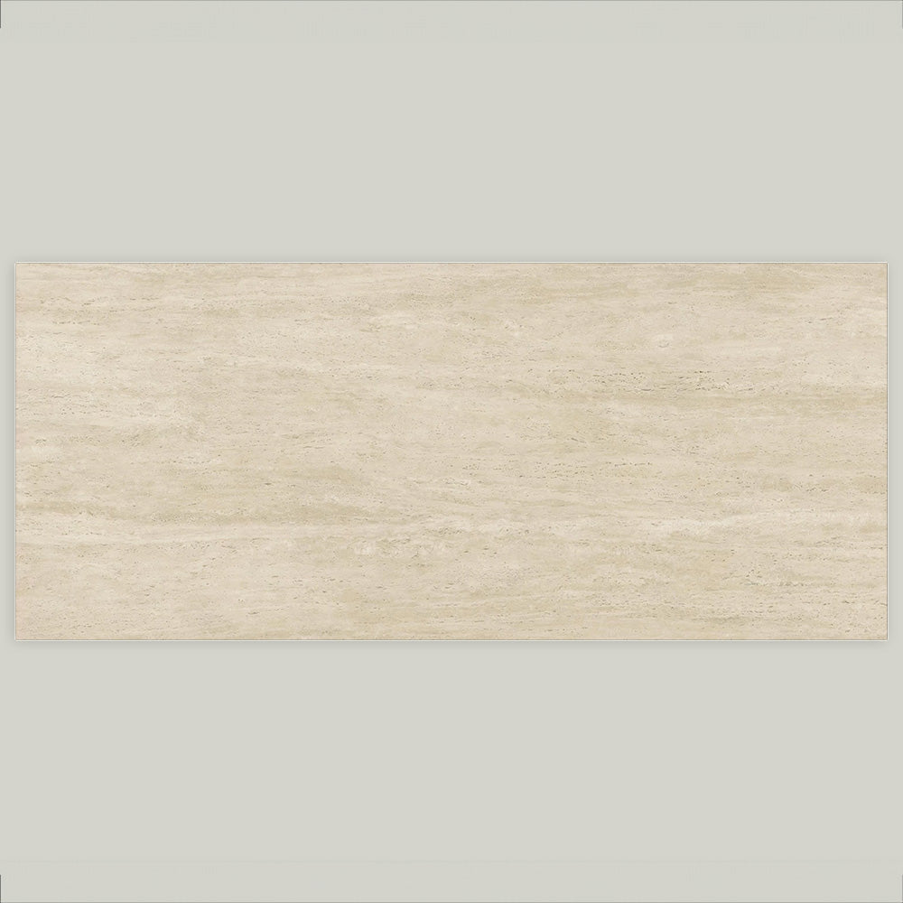 Marvel Travertine Look Porcelain Tile Vein Cut in Pearl, Matt finish