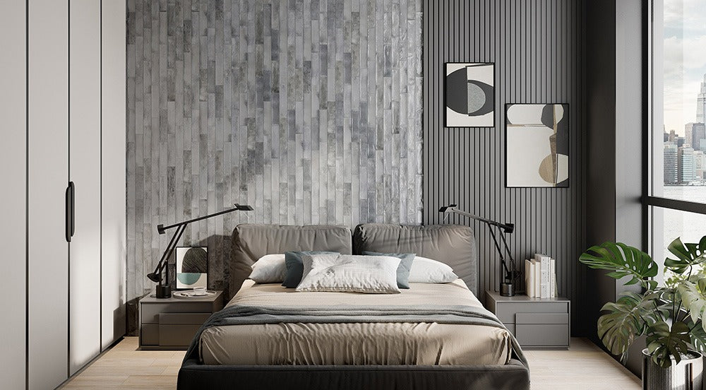 Mojave Subway Series Feature Wall Tile in Blu, Cotto, Denim Blue, Green, Light, Ocra, Sea & White, Gloss finish