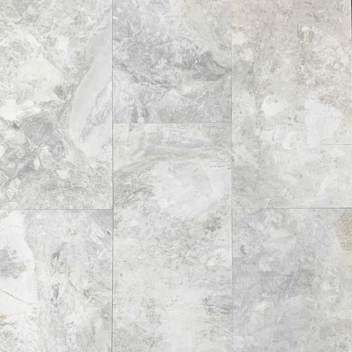 Nimbus White Honed Marble Indoor Floor and Wall Tile