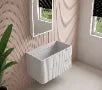 Aulic Curva Wall Hung Vanity 750mm — Cabinet Only | Aulic