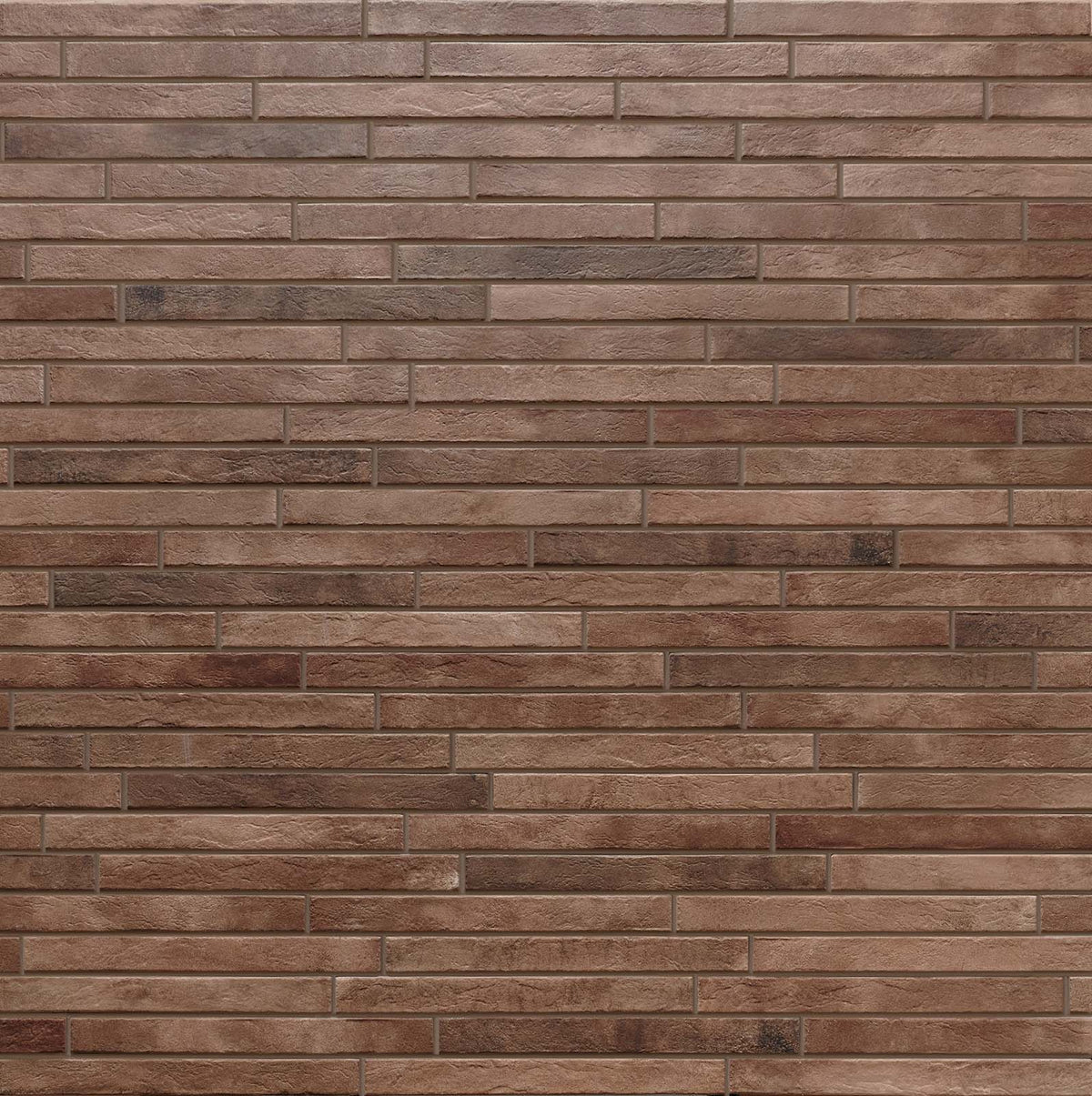 Italian Subway Tile Nolita Series 48x450 mm in Brown, Matt finish