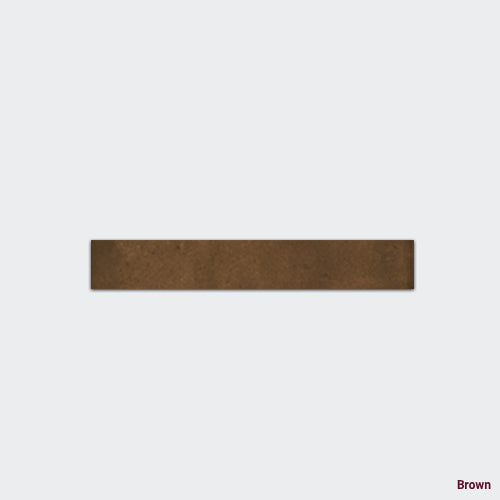Italian Subway Tile Nolita Series 48x450 mm in Brown, Matt finish
