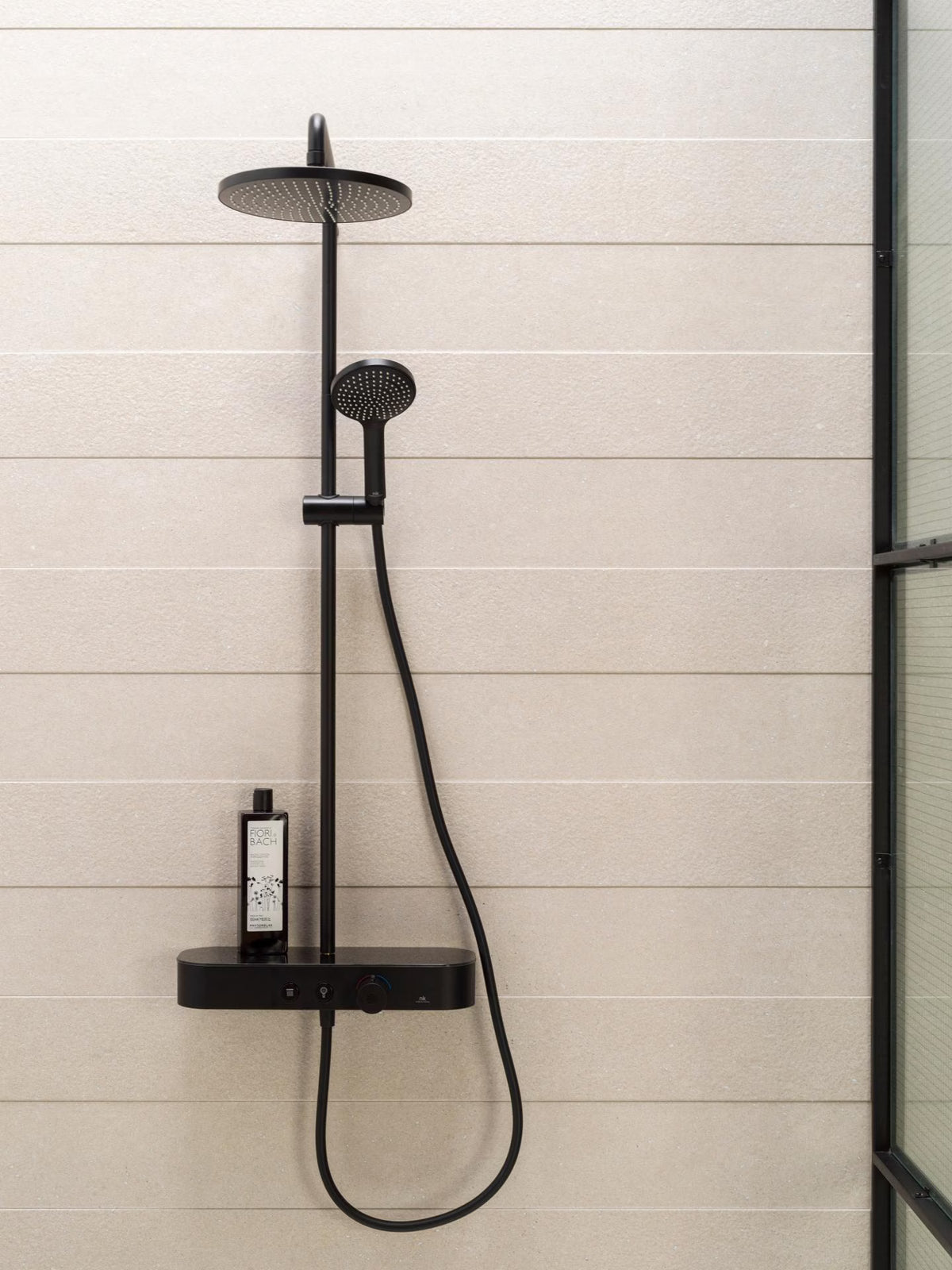 Porcelanosa Line Terra Bone Concrete Effect Textured Wall Tile 596x1500 – 3D / Texture finish
