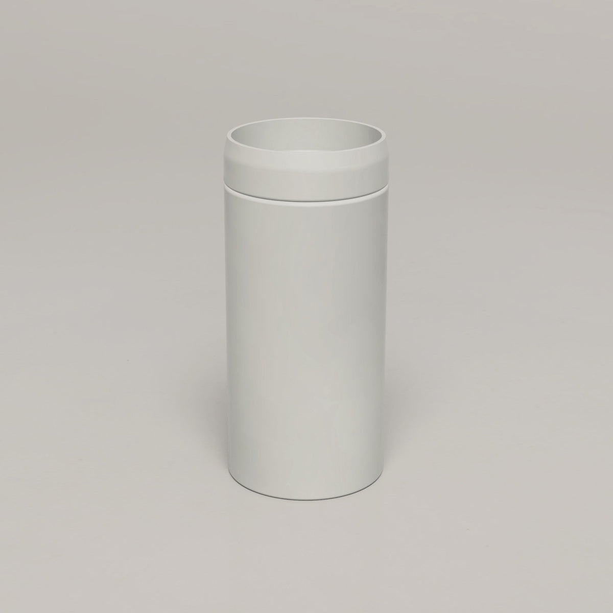 Nood Co Cylinder Prism Circle Concrete Basin in Cloud | Nood Co