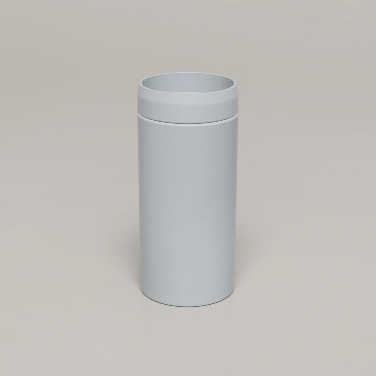 Nood Co Cylinder Prism Circle Concrete Basin in Powder Blue | Nood Co