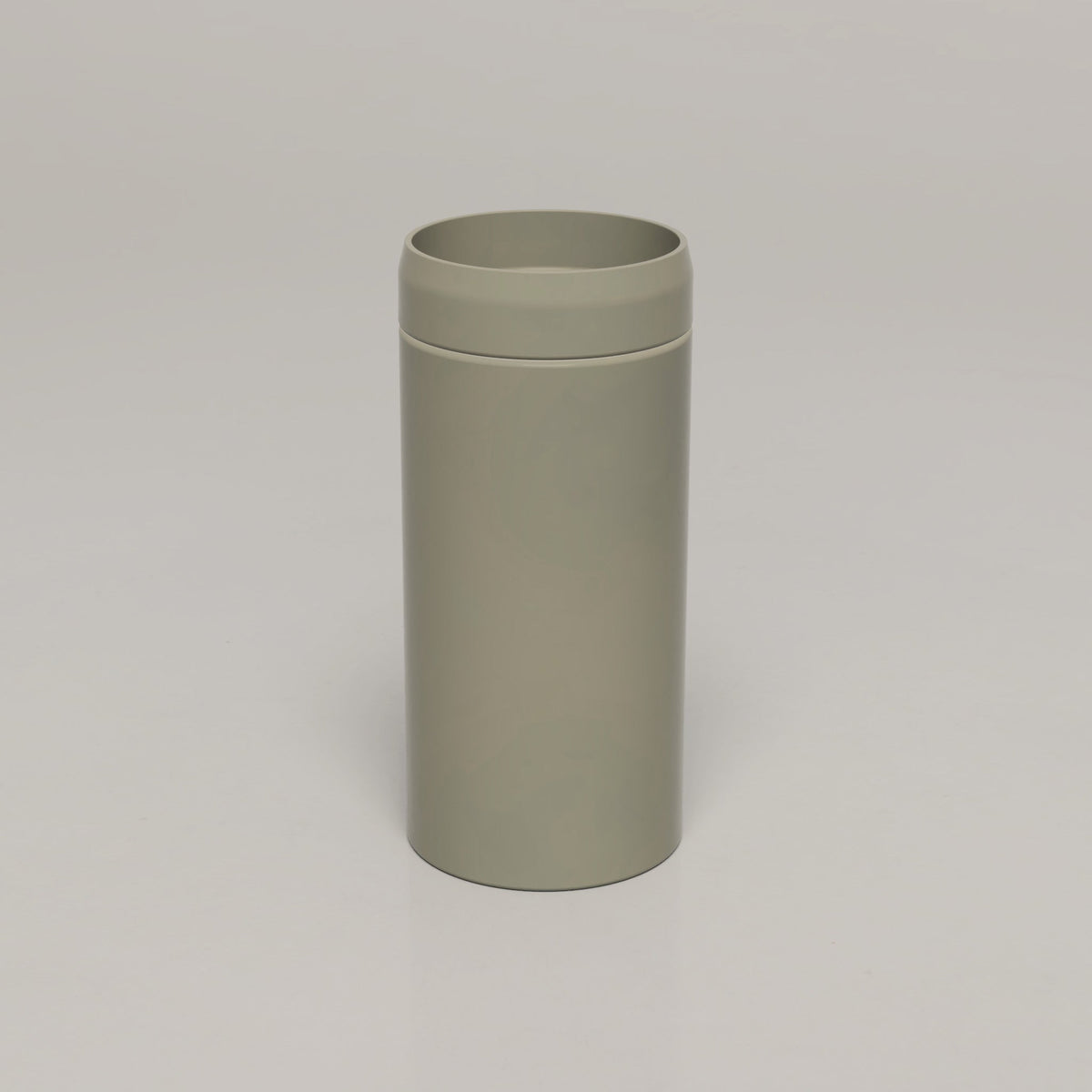 Nood Co Cylinder Prism Circle Concrete Basin in Sage | Nood Co