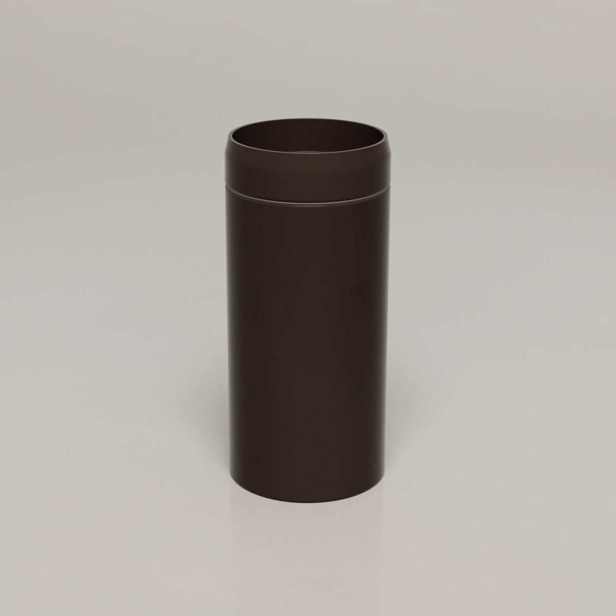 Nood Co Cylinder Prism Circle Concrete Basin in Slate | Nood Co