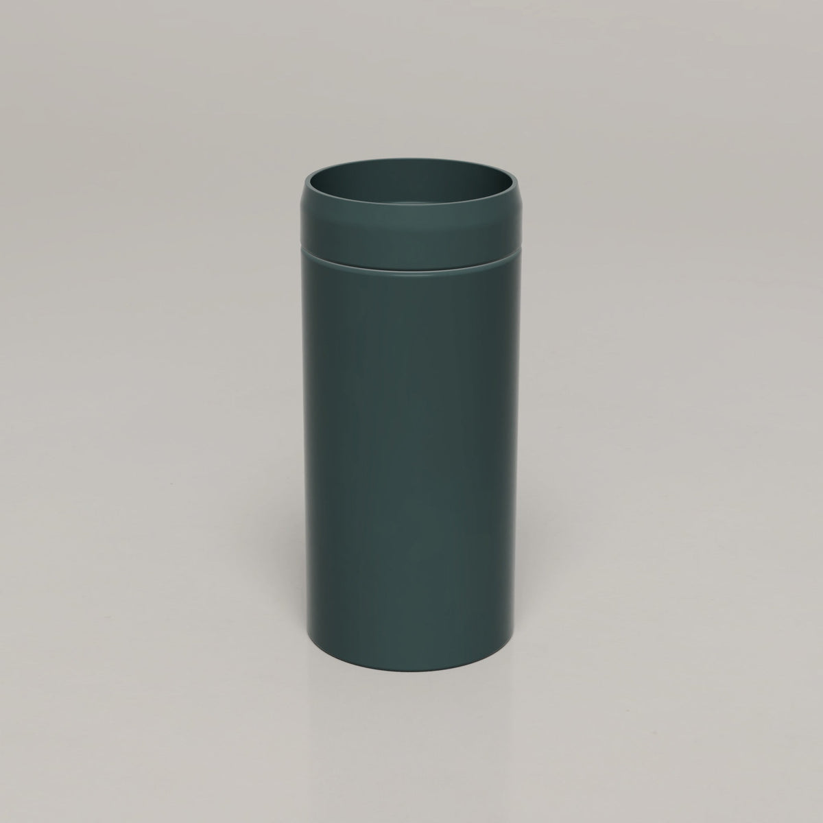 Nood Co Cylinder Prism Circle Concrete Basin in Teal | Nood Co