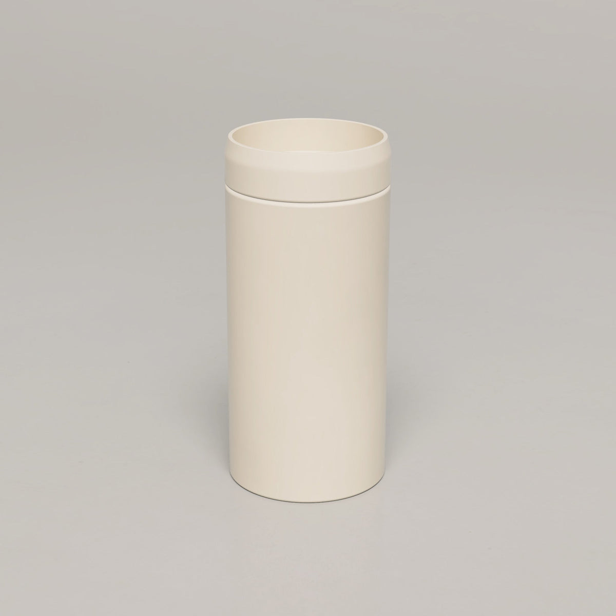 Nood Co Cylinder Prism Circle Concrete Basin in Wheat | Nood Co