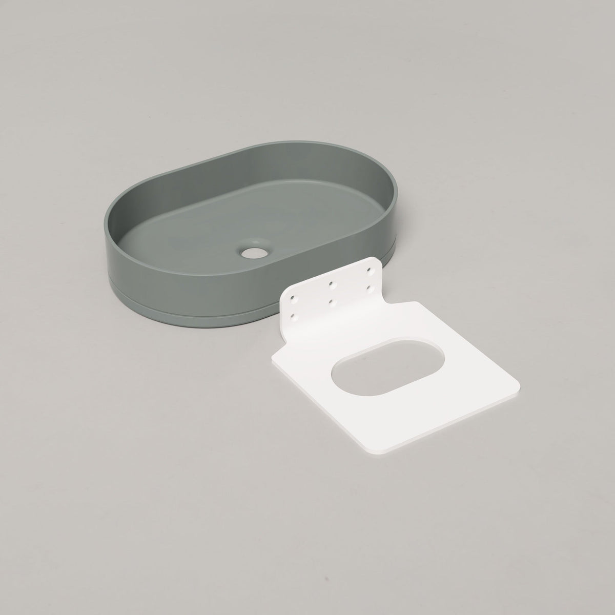 Nood Co Pill Concrete Basin in Rowboat | Nood Co