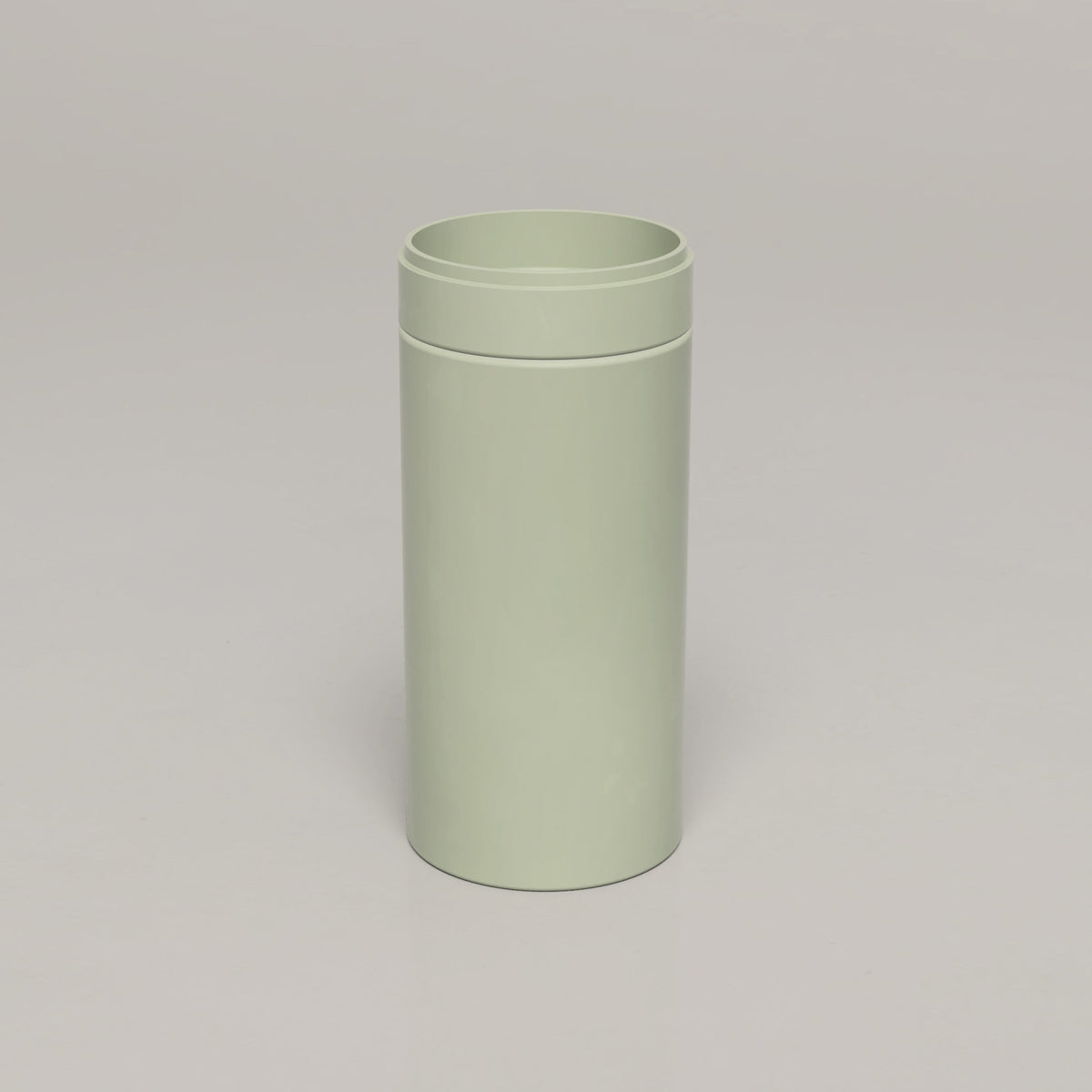 Nood Co Cylinder Stepp Circle Concrete Basin in Mint | Nood Co