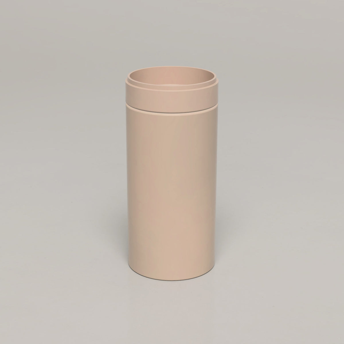 Nood Co Cylinder Stepp Circle Concrete Basin in Mushroom | Nood Co