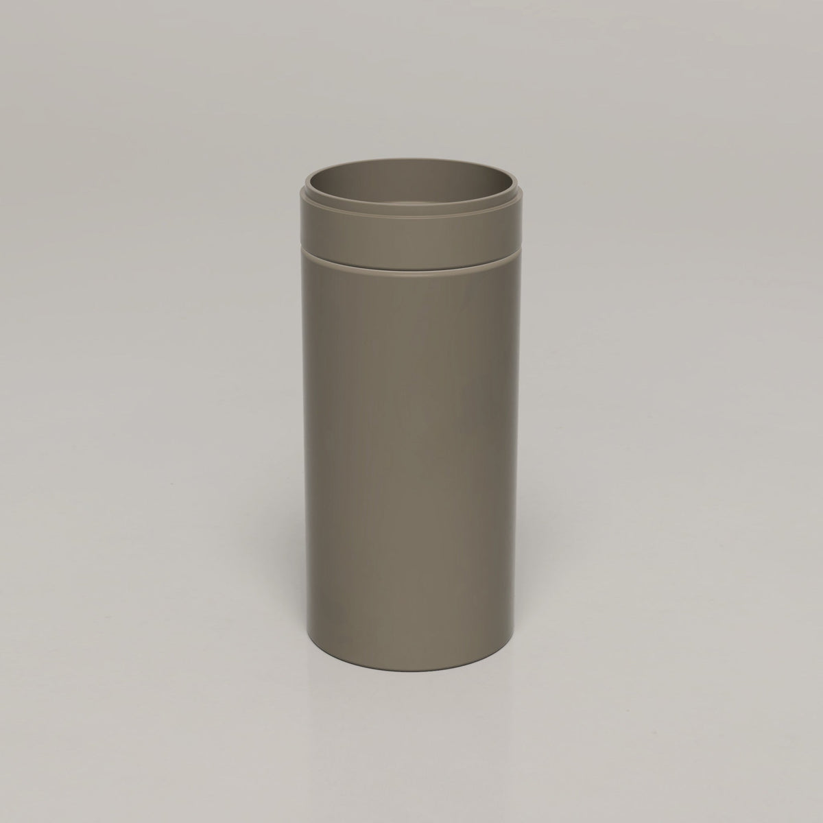Nood Co Cylinder Stepp Circle Concrete Basin in Olive | Nood Co