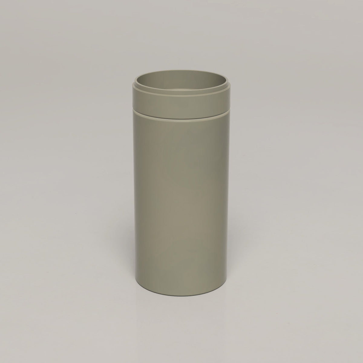 Nood Co Cylinder Stepp Circle Concrete Basin in Sage | Nood Co