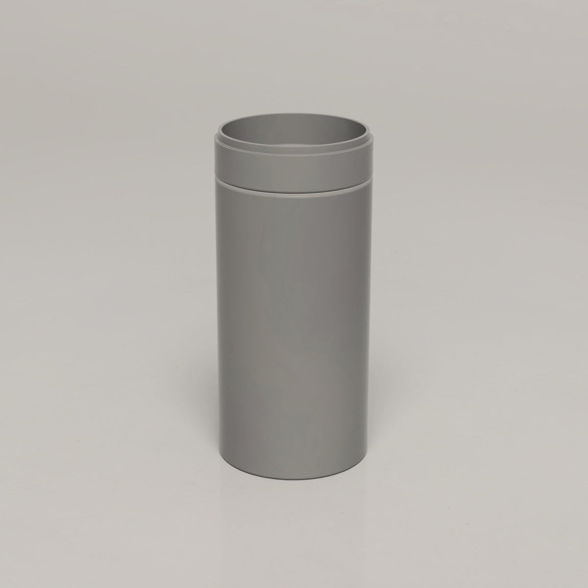 Nood Co Cylinder Stepp Circle Concrete Basin in Sky Grey | Nood Co