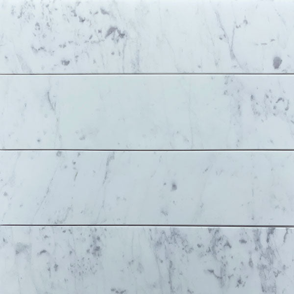 Carrara Subway Marble Tile & Mosaic | Tumbled & Honed Natural Stone
