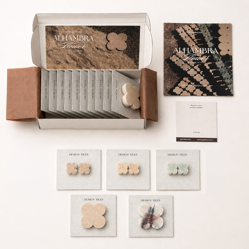 Alhambra Flower Mosaic Sample Pack | Serano Surfaces