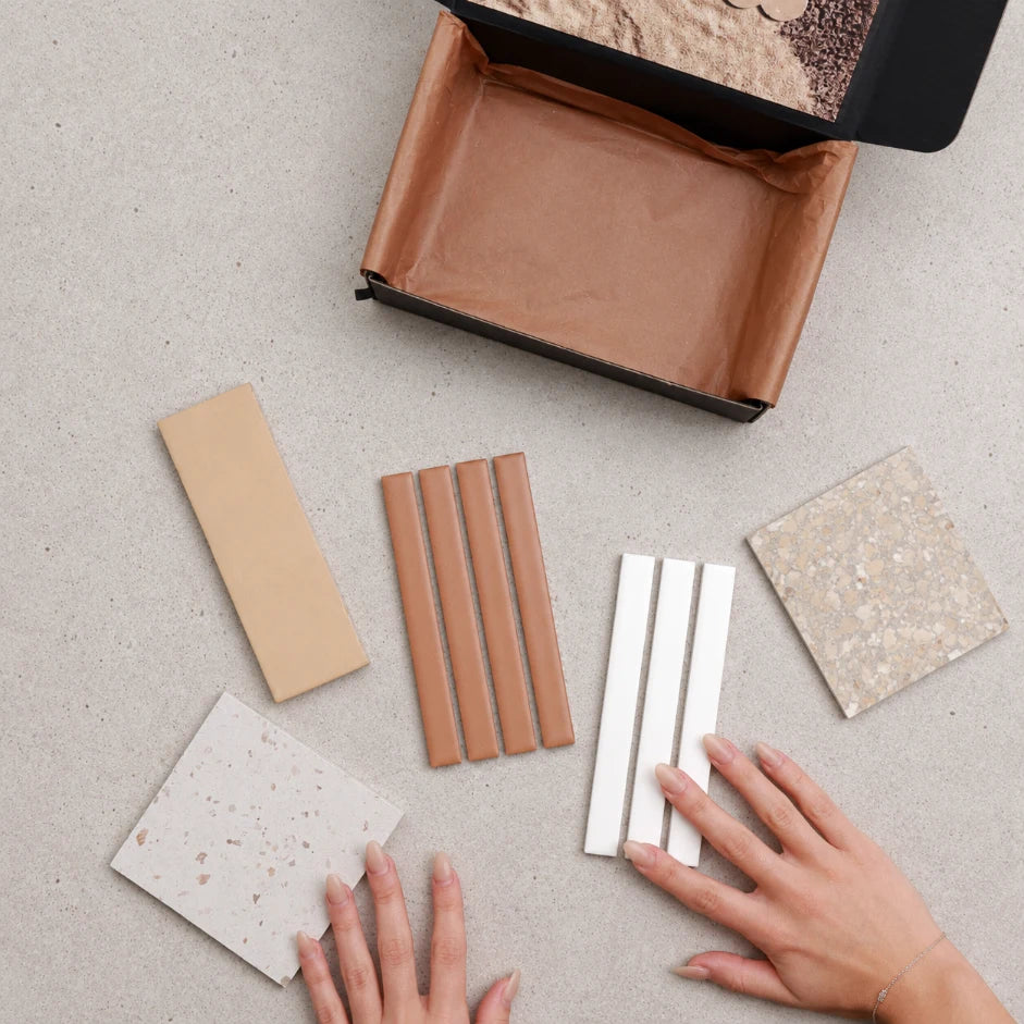 Sunkissed Sans Souci Tile Sample Box
