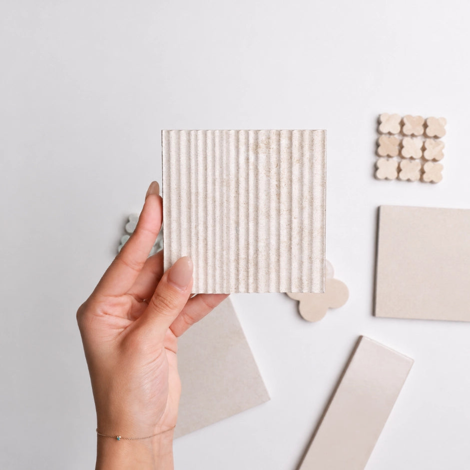 Soft Stone Sanctuary Tile Sample Box | Serano Surfaces