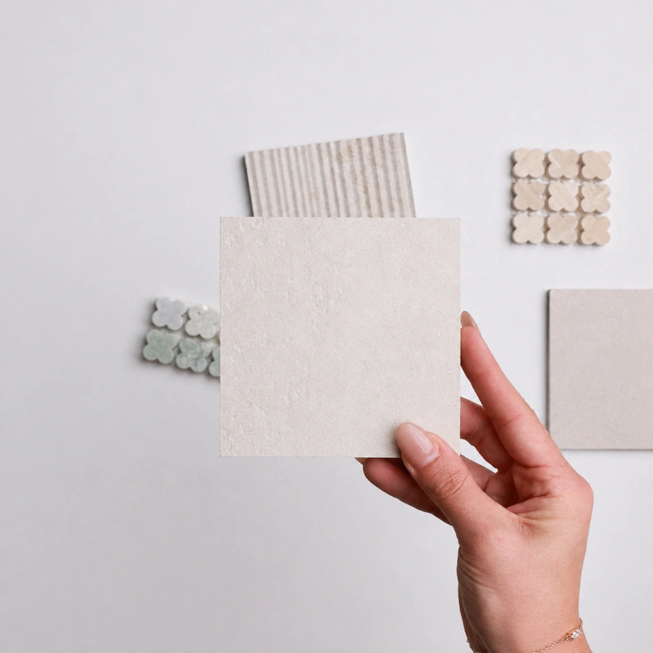Soft Stone Sanctuary Tile Sample Box | Serano Surfaces