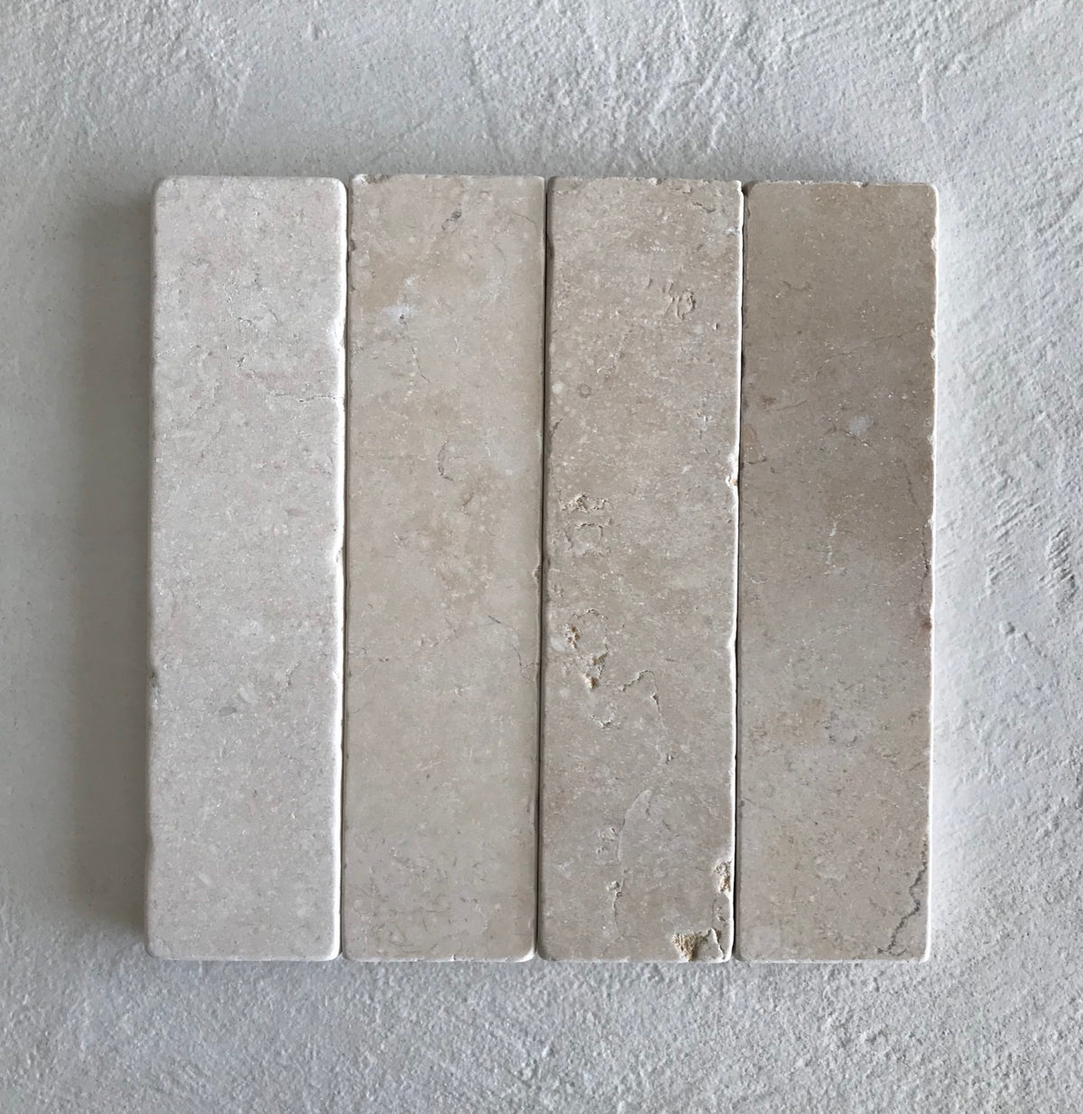 Stone Fingers Tumbled Subway Tile 50x200mm in Larache