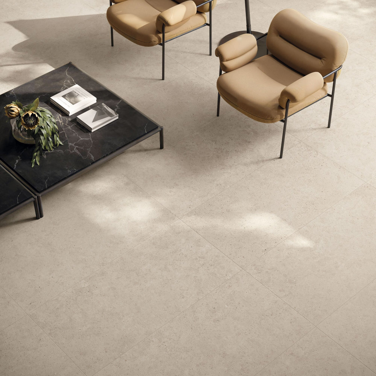 Moonlit Stone Look Porcelain Floor & Wall Tile