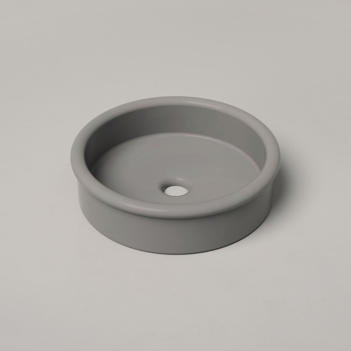 Nood Co Tubb Concrete Basin in Sky Grey | Nood Co