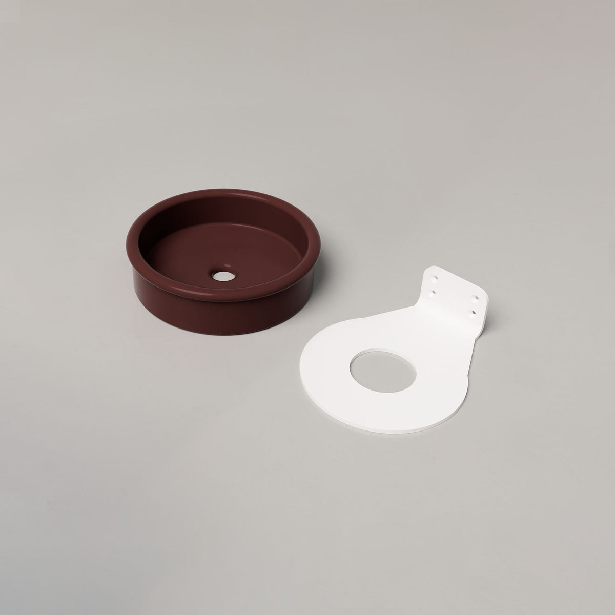 Nood Co Tubb Concrete Basin in Clay | Nood Co