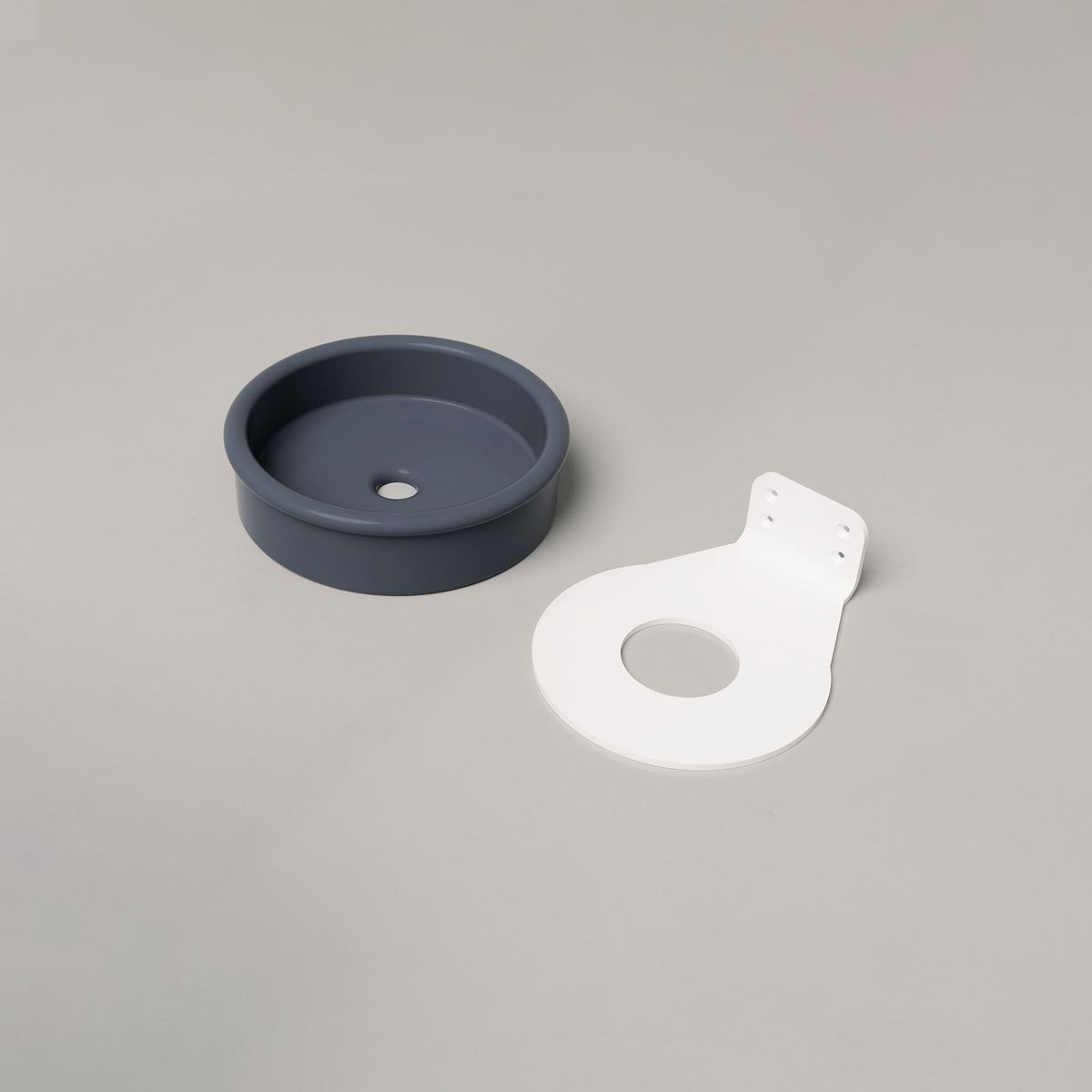 Nood Co Tubb Concrete Basin in Copan Blue | Nood Co