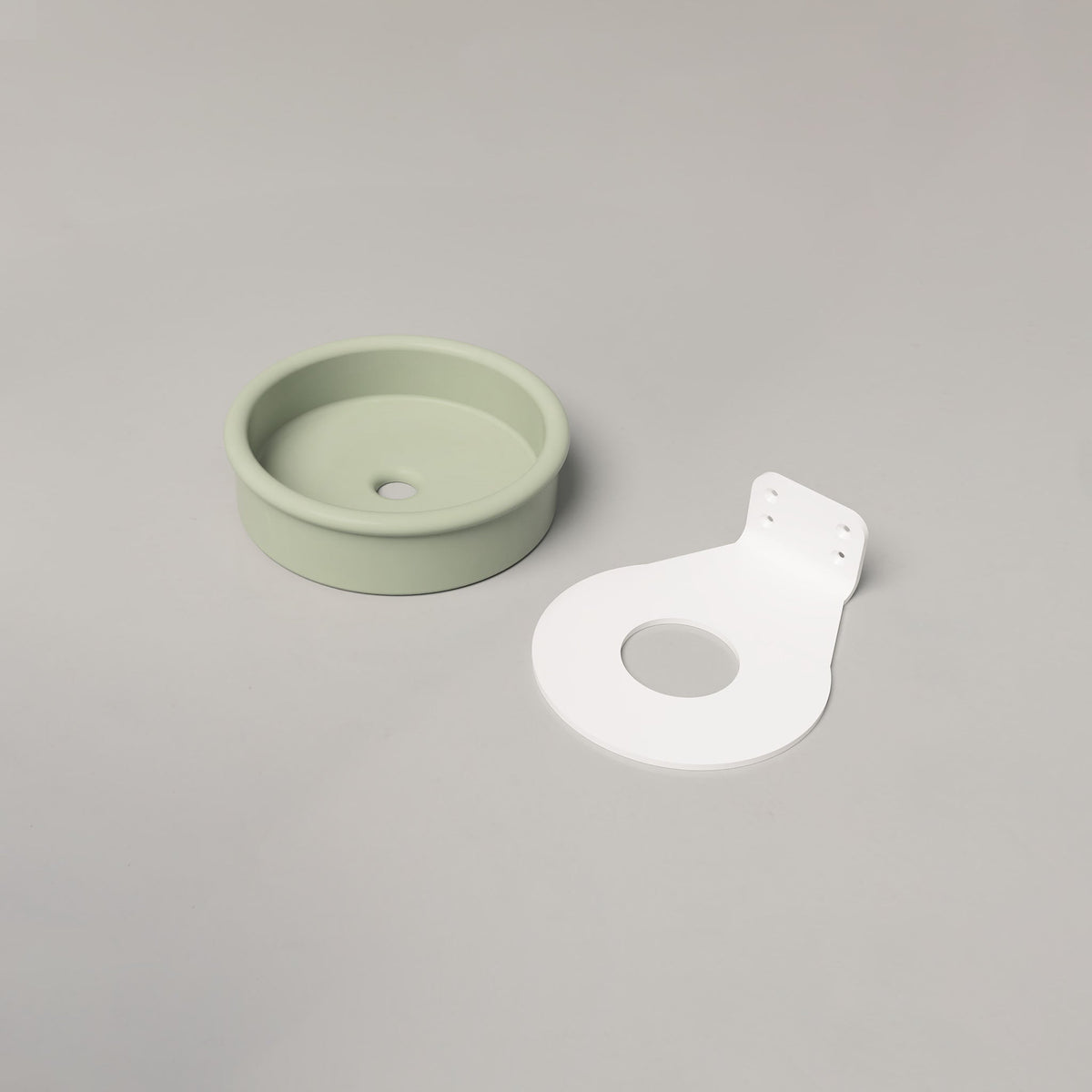 Nood Co Tubb Concrete Basin in Mint | Nood Co