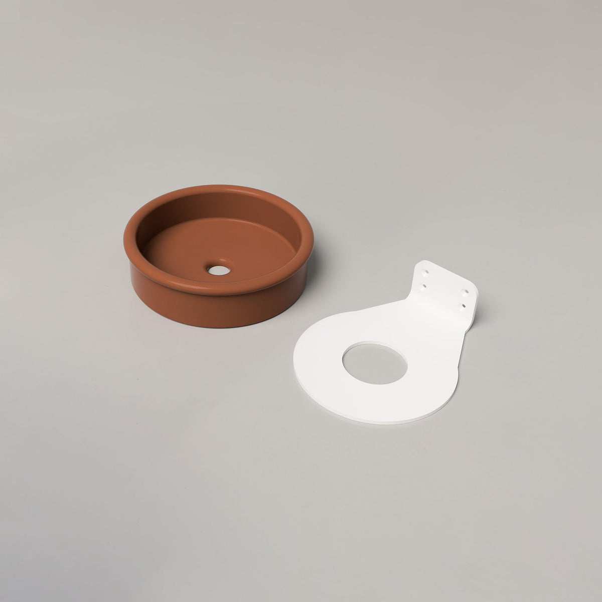 Nood Co Tubb Concrete Basin in Rust | Nood Co