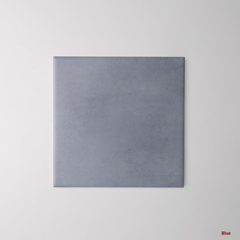 Tiffany Series Porcelain Floor and Wall Tile in Blue, Matt finish