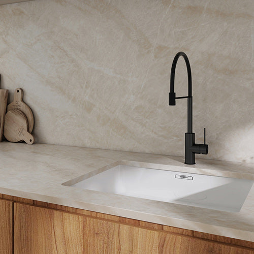 Taj Mahal Full Body Porcelain MegaSlab – Honed finish