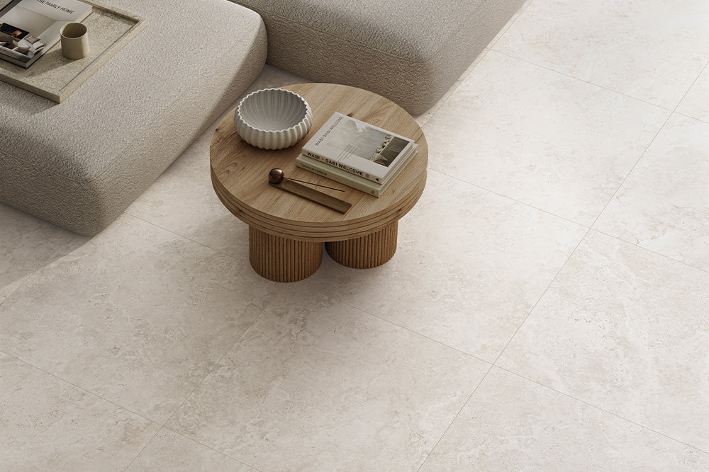 TravKave Travertine Look Porcelain Floor & Wall Tile