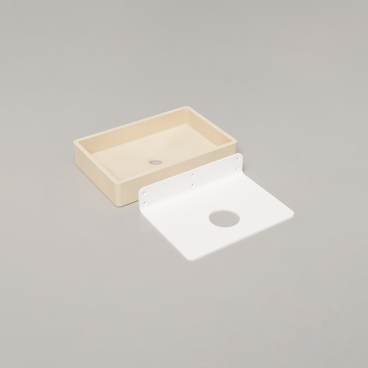 Nood Co Vesl Rectangle Concrete Basin in Nood | Nood Co