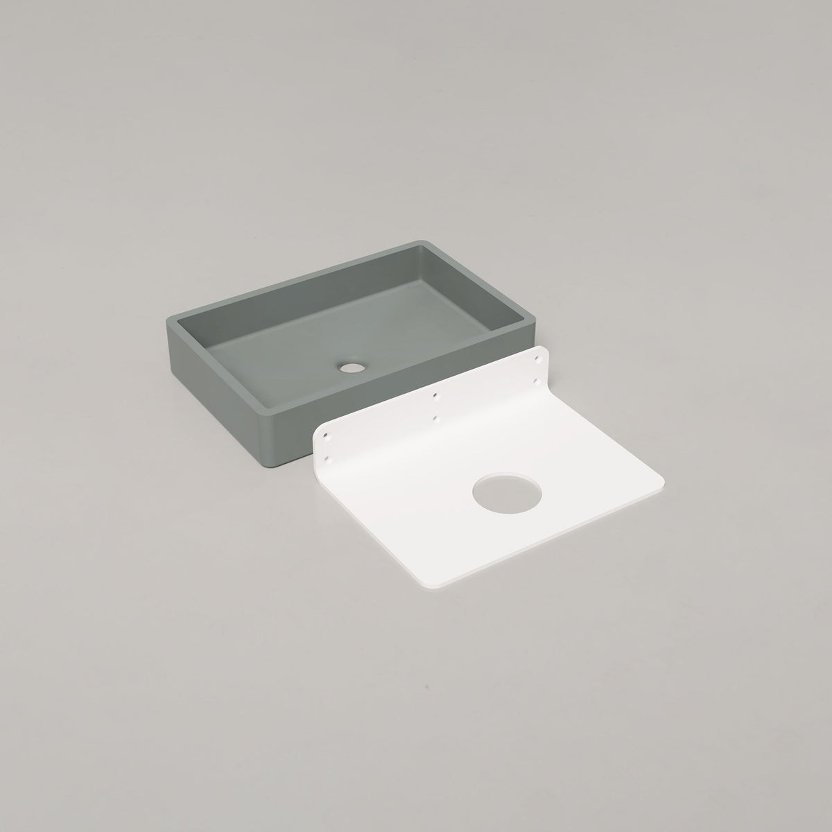 Nood Co Vesl Rectangle Concrete Basin in Rowboat | Nood Co