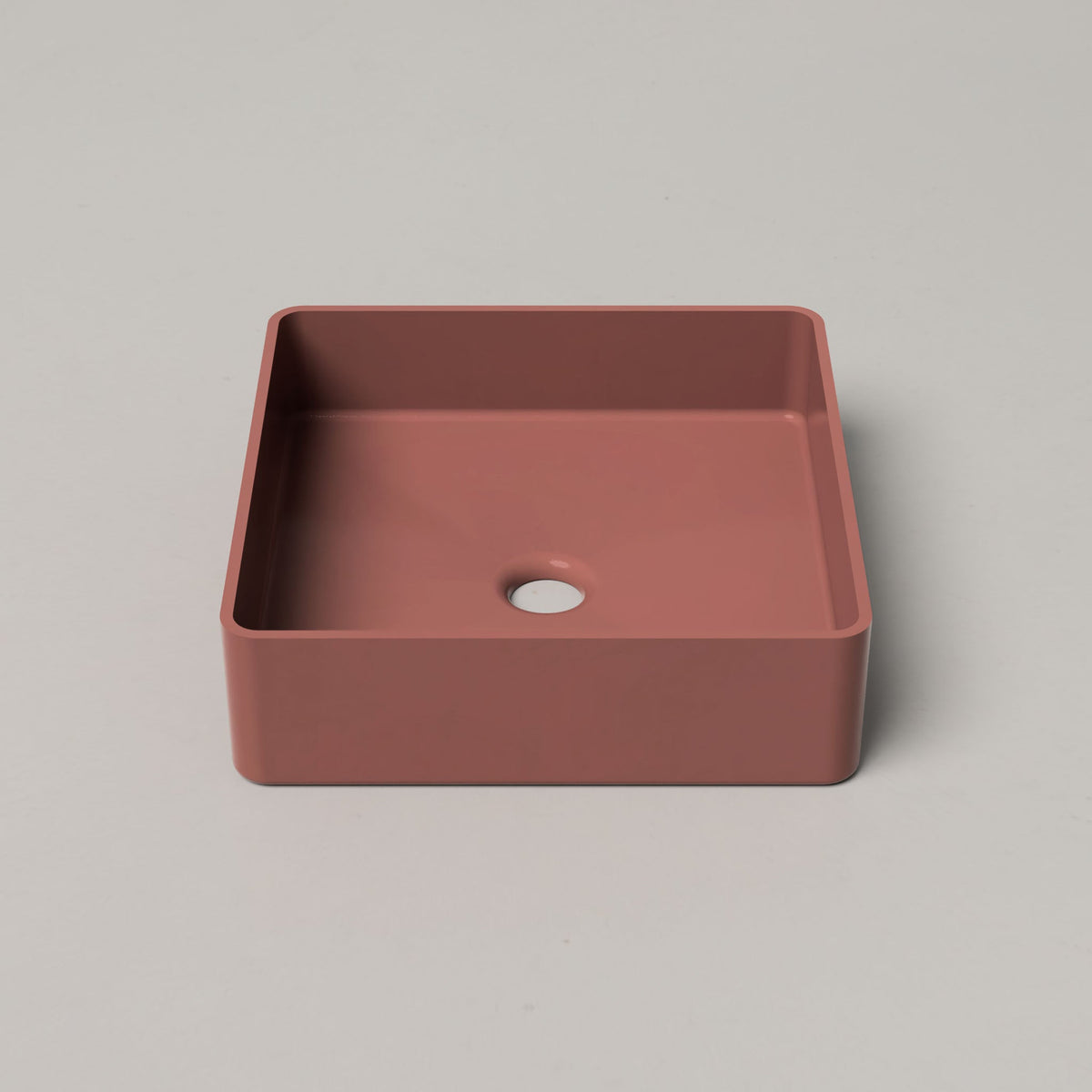 Nood Co Vesl Square Concrete Basin in Musk | Nood Co