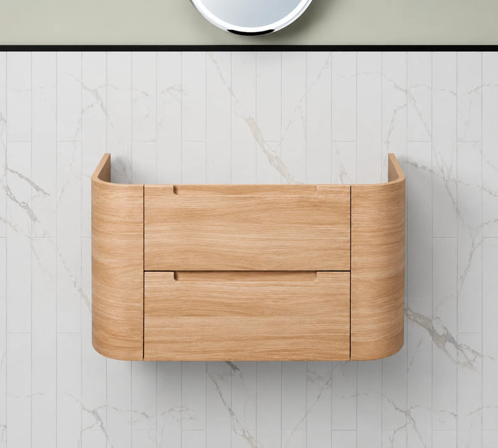 Aulic Briony Wall Hung Vanity 900mm — Cabinet Only | Aulic #Stone Top Option_No Stone Top