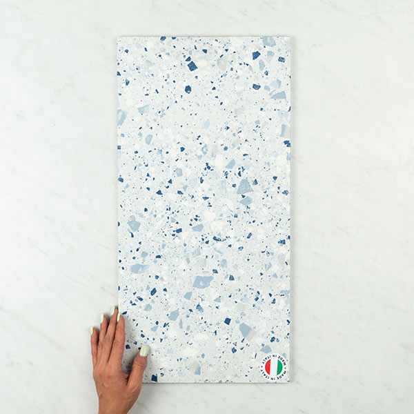 Venice Villa Blue Terrazzo – Matt finish