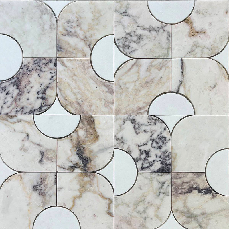 Viola Stella Cupola Mosaic 305x305 mm